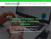Tablet Screenshot of cybertec-rs.com